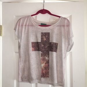 Graphic Cropped Tee